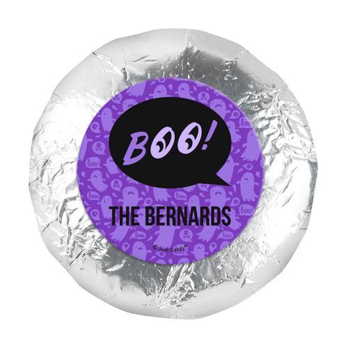 Personalized Halloween Spooky Phrases 1.25" Stickers (48 Stickers)