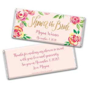 In the Pink Bridal ShowerFavors by Bonnie Marcus Personalized Candy Bar - Wrapper Only