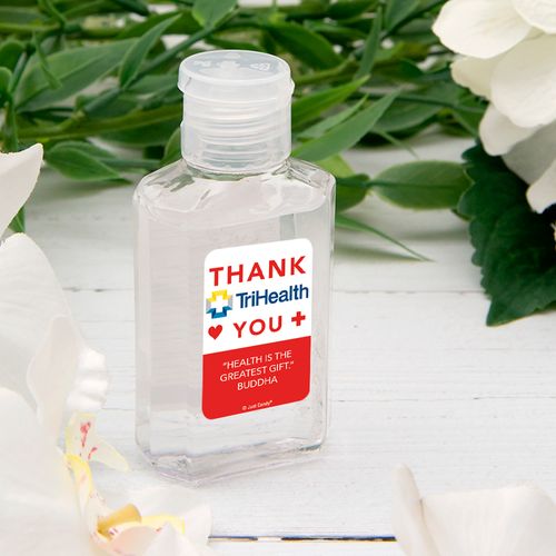 Hand Sanitizer Nurse Appreciation Add Your Logo 2 fl. oz bottle