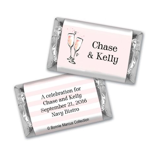 The Bubbly Rehearsal Dinner MINIATURES Candy Personalized Assembled