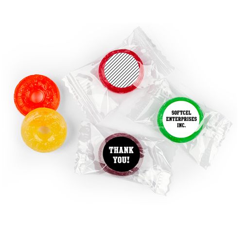 Tribute Personalized Thank You LIFE SAVERS 5 Flavor Hard Candy Assembled