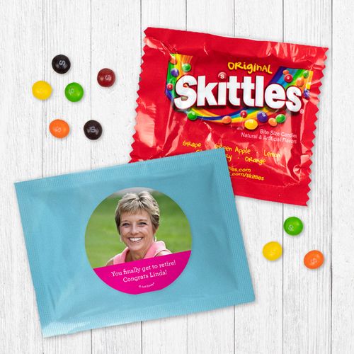Personalized Retirement Color Block - Skittles