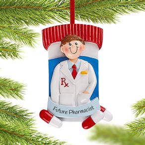 Personalized Pharmacist Boy Christmas