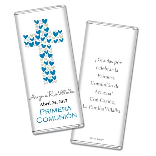 Personalized Communion Chocolate Bar & Wrapper