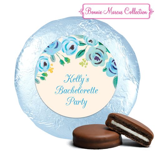 Here's Something Blue Bachelorette Milk Chocolate Covered Oreo Assembled