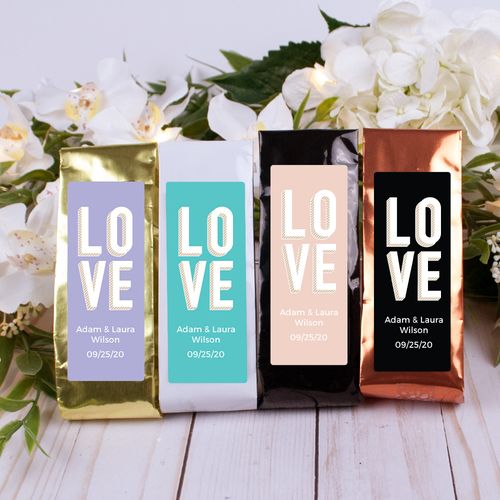 Personalized Wedding Colombian Coffee - Bold Love
