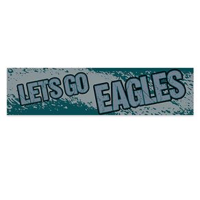 Let's Go Eagles Football Party 5 Ft. Banner