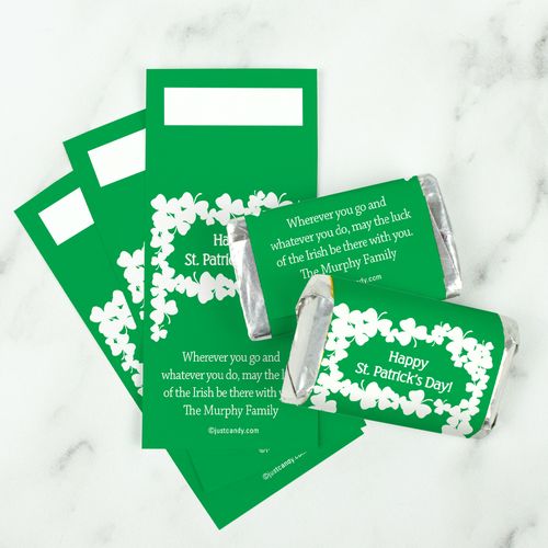 Luck of the Irish Personalized Miniature Wrappers