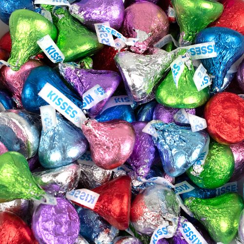 Hershey's Kisses Rainbow Mix Candy - 14.4oz Bag