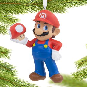 Hallmark Personalized Mario with Mushroom