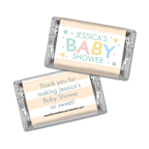 Personalized Bonnie Marcus Sweet Baby Shower Hershey's Miniatures