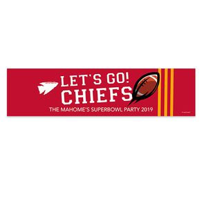 Chiefs Football Party 5 Ft. Banner