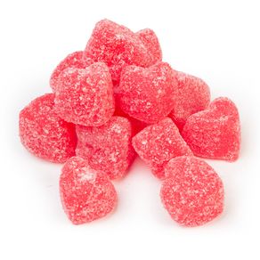 Cinnamon Jelly Hearts by Brach's (12oz Bag)