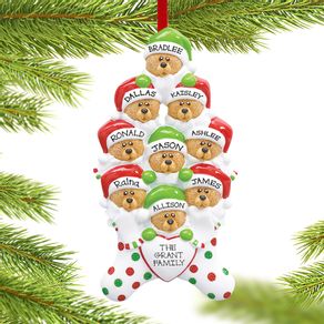 Personalized Stocking Bears 9