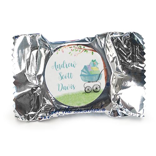 Bonnie Marcus Collection Birth Announcement Boy Baby Announcements Peppermint Patties