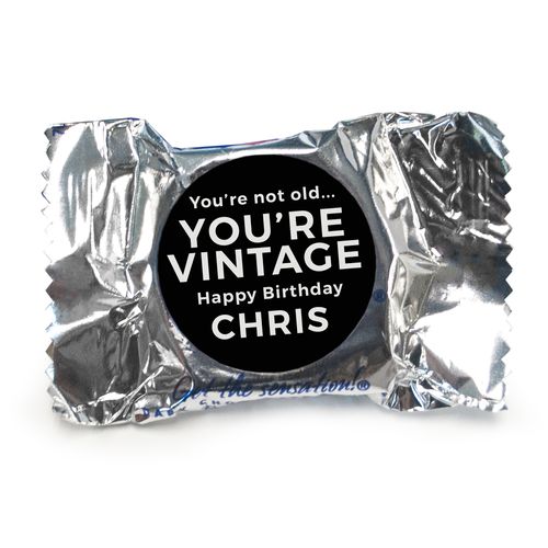 Birthday Personalized York Peppermint Patties You're Vintage