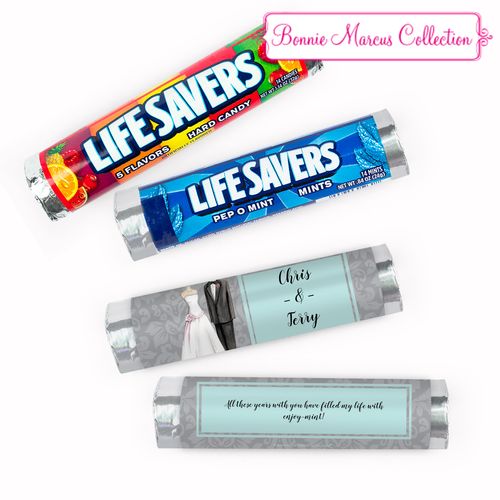 Personalized Anniversary Forever Together Lifesavers Rolls (20 Rolls)