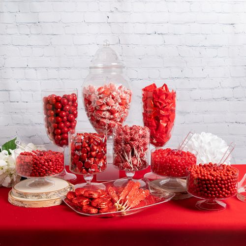 Red Premium Candy Buffet