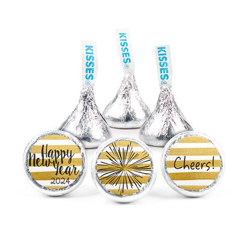 Personalized New Years Eve Fireworks Hershey's Kisses
