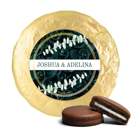 Personalized Wedding Enchanting Bloom Chocolate Covered Oreos