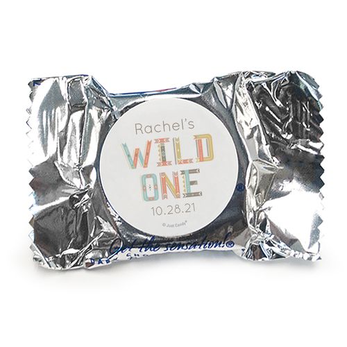Personalized Wild One Baby Shower York Peppermint Patties