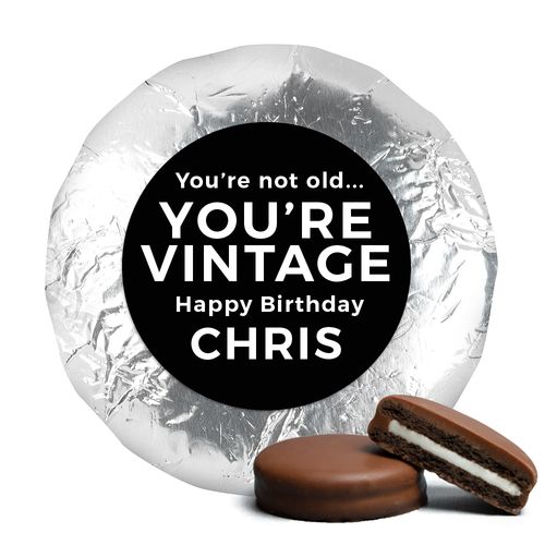 You're Vintage Milk Chocolate Covered Oreo Cookies Assembled