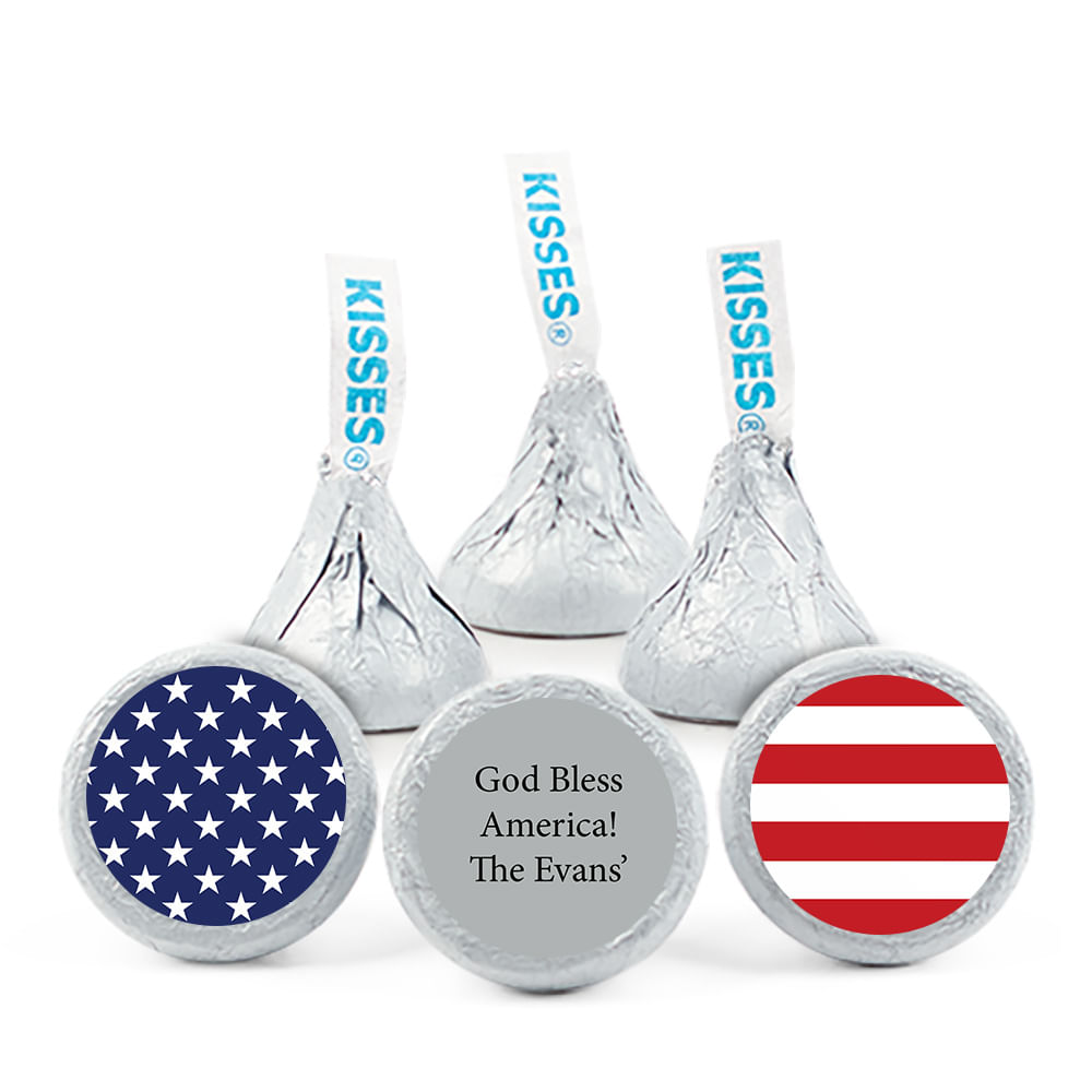 Personalized Independence Day Freedom Deluxe Candy Buffet - Whcandy.com