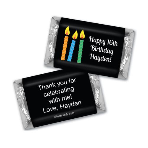 Blow 'Em Out Personalized Miniature Wrappers