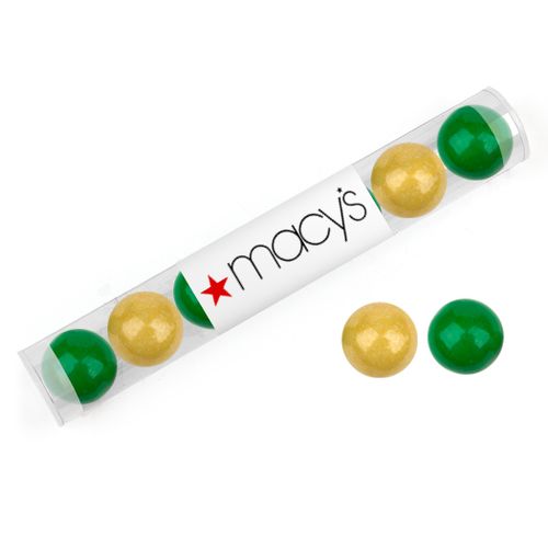 Personalized St. Patrick's Day Add Your Logo Gumball Tube