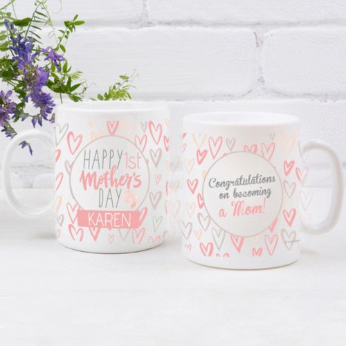 Personalized First Mother's Day 11oz Mug Empty