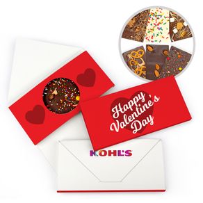 Personalized Add Your Logo Valentine's Day Gourmet Infused Belgian Chocolate Bars (3.5oz)