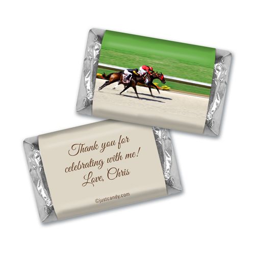 50th Birthday Favors Derby Day Hershey's Miniatures