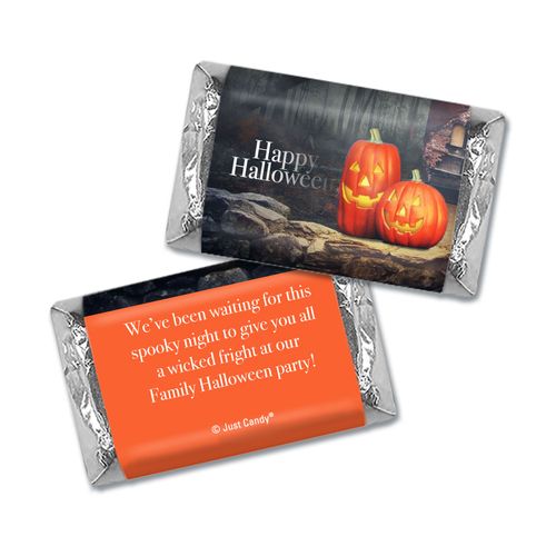 Personalized Halloween Ghostly Greetings Hershey's Miniatures