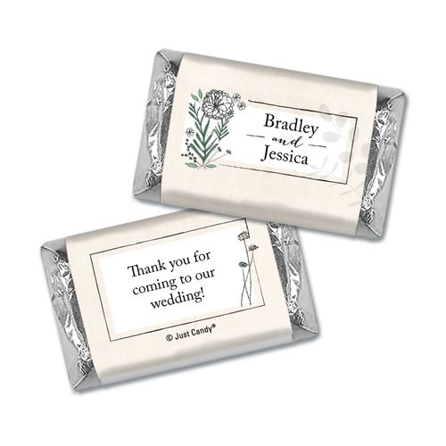 Personalized Romantic Flora Mini Wrappers Only