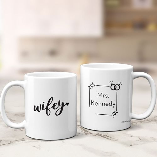 Personalized Wifey 11oz Mug Empty
