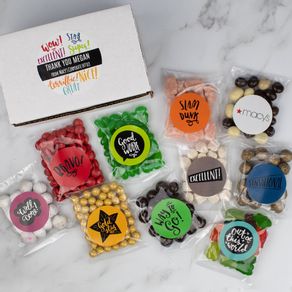 Personalized Appreciation Candy Gift Box - Good Job!