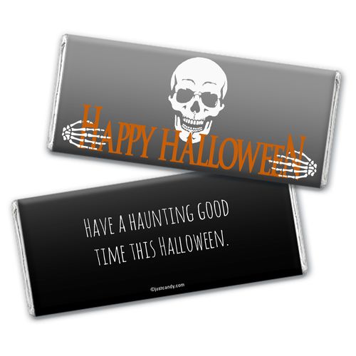 Personalized Halloween Fright Night Chocolate Bar & Wrapper