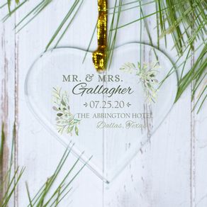 Personalized Wedding Botanical