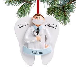 Personalized Dentist Boy Christmas