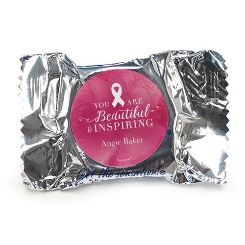 Personalized York Peppermint Patties- Breast Cancer Awareness Pink Inspiration