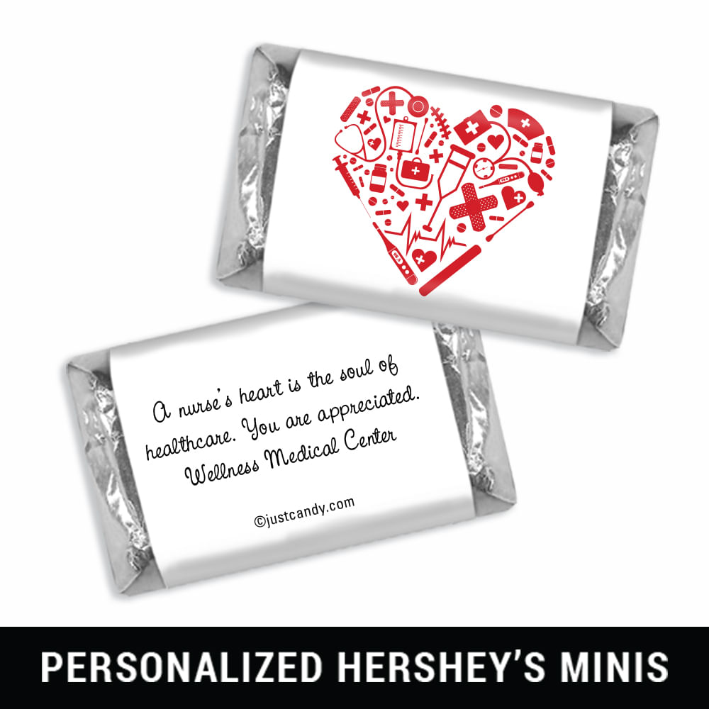 Personalized Nurse Appreciation First Aid Gourmet Chocolate