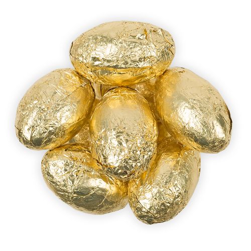 Gold Milk Chocolate Eggs