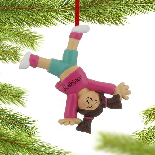 Personalized Tumbling or Cartwheel Girl