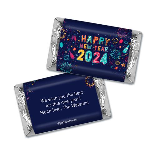Personalized Mini Wrappers Only - New Year's Eve Festivities