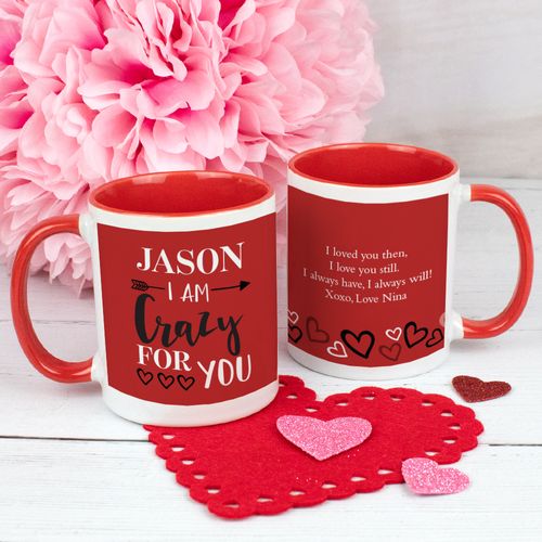 Personalized Crazy for You 11oz Mug