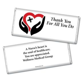 Healing Hearts Personalized Candy Bar - Wrapper Only