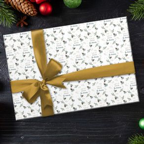Custom Wrapping Paper - Let It Snow Christmas