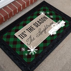 Personalized 18" x 30" Doormat Tis' the Season