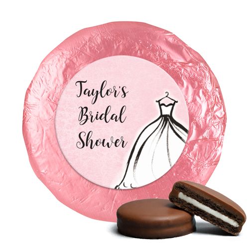 Personalized Chocolate Covered Oreos - Bridal Shower Reception Elegance