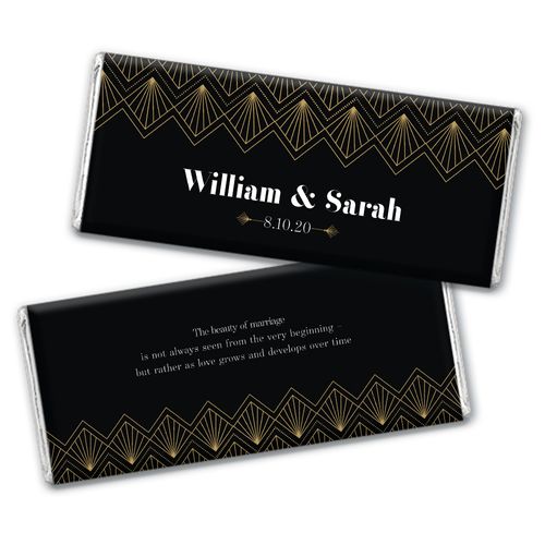 Personalized Lace & Love Wedding Chocolate Bar Wrappers Only